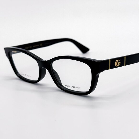 NEW GUCCI GG0635O 004 BLACK WOMEN EYEGLASSES GUCCI - Picture 7 of 11